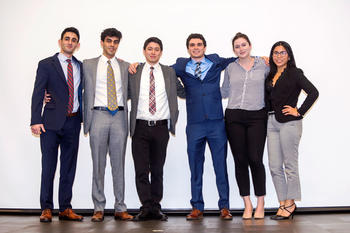 The Presidents and VPs of the Montano Student Investment Fund